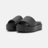 DKNY PLATFORM SLIDE - Heeled Mules - Black 11 DKNY PLATFORM SLIDE - Heeled Mules - Black -Bag Haven Store 00e462e8bf5742bb9e3faa0665a7d506