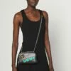 DKNY FELICIA ZIP BODY - Across Body Bag - Black/multi -Bag Haven Store 056e305dc74e46ac85b2b8cca767c994