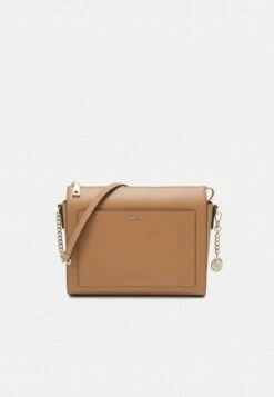 DKNY SUTTON - Across Body Bag - Cashew