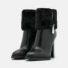 DKNY SONYA SIDE ZIP BOOTIE - Classic Ankle Boots - Black -Bag Haven Store 077892974be044acad7050f321185ab3