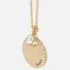DKNY 16" COIN PENDANT - Necklace - Gold-coloured -Bag Haven Store 07c195525bd4440e9c87a01891c96bad