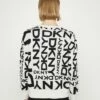 DKNY EXPLODED LOGO - Jumper - Ivory/black -Bag Haven Store 07f624233fa744d9af21ca1d6ceab4eb