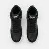 DKNY MAYZI LACE UP - High-top Trainers - Black -Bag Haven Store 08fa700e4ba04c03aa5f7ebdf349de35