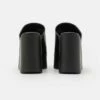 DKNY PEN WEDGE MULE - Heeled Mules - Black 10 DKNY PEN WEDGE MULE - Heeled Mules - Black -Bag Haven Store 09bdfaec7dc242a88b537e56291895c9