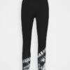DKNY TIE DYE HIGH WAIST 7/8 LEGGING - Leggings - Black -Bag Haven Store 0a43b83e54964f20ab004dbadcaba9f5