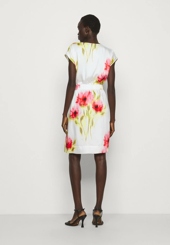 DKNY Day Dress - Ivory/multi 5 DKNY Day Dress - Ivory/multi - Image 3