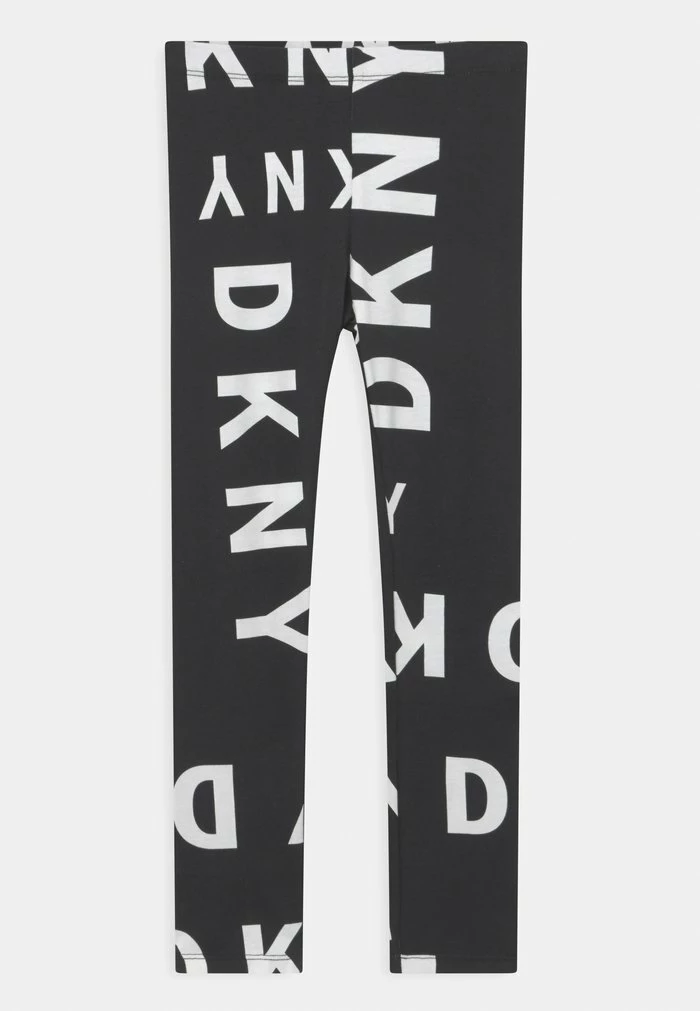 DKNY Leggings - Trousers - Black/white 3 DKNY Leggings - Trousers - Black/white