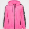 DKNY FLIP LOGO TAPE POLAR FULL ZIP HOODIE - Zip-up Sweatshirt - Laser Pink -Bag Haven Store 0cec3bc2522343cd8747a8c86994737c
