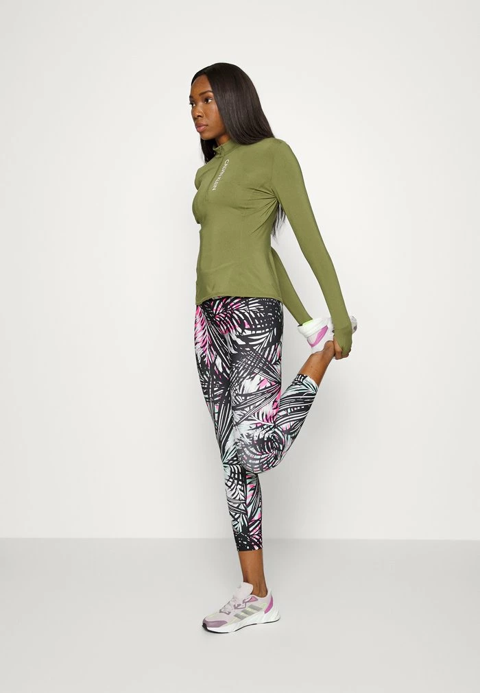 DKNY TROPIC SHADE HIGH WAIST 7/8 - Leggings - Beach/laser Pink Combo 4 DKNY TROPIC SHADE HIGH WAIST 7/8 - Leggings - Beach/laser Pink Combo - Image 2