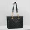 DKNY VIVIAN - Handbag - Black/gold 1 DKNY VIVIAN - Handbag - Black/gold -Bag Haven Store 1063f7c991854afe88eaa5e7ef155476