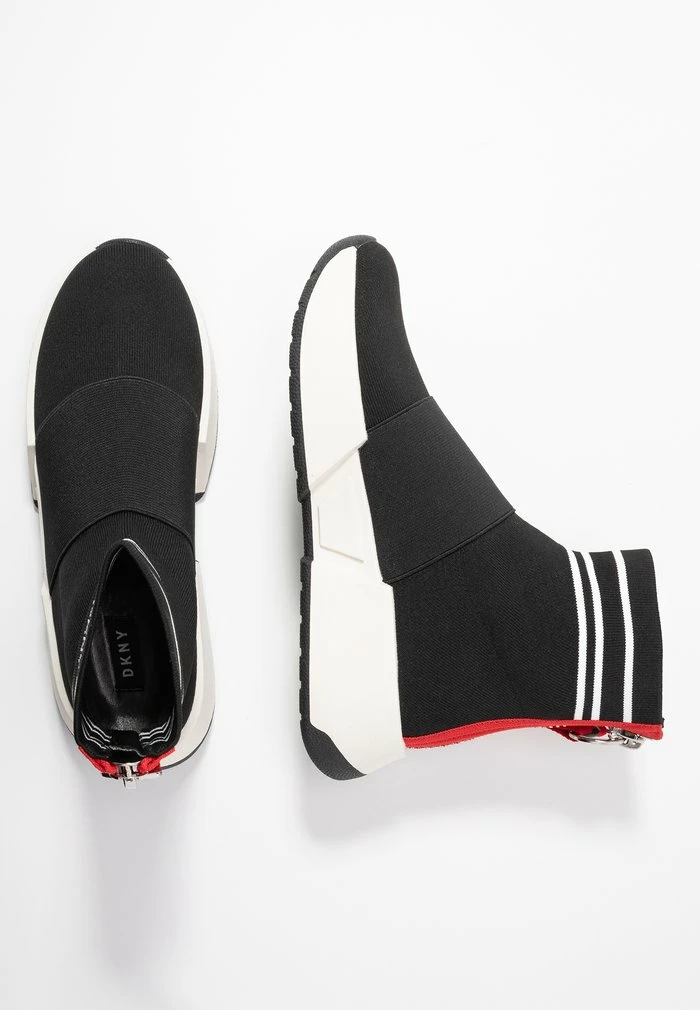 DKNY MARINI - High-top Trainers - Black/white 6 DKNY MARINI - High-top Trainers - Black/white - Image 4