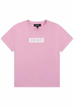 DKNY SHORT SLEEVES - Print T-shirt - Rose Buvard