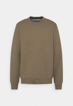 DKNY QUILTED ALLOVER LOGO - Jumper - Olive