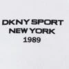 DKNY MINI LOGO CROPPED - Sweatshirt - White -Bag Haven Store 143fe680569c4789ba611b1cf44b765a