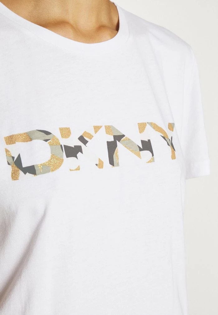 DKNY Print T-shirt - White/ivory/multi 7 DKNY Print T-shirt - White/ivory/multi - Image 5