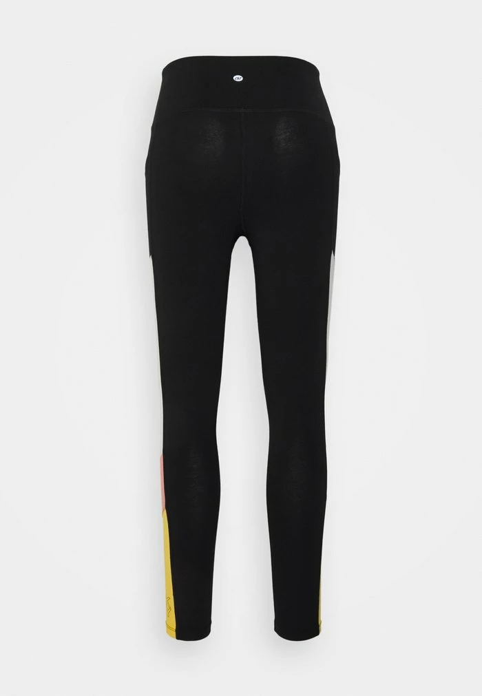 DKNY HIGH WAIST COLORBLOCK - Leggings - Marigold 4 DKNY HIGH WAIST COLORBLOCK - Leggings - Marigold - Image 2
