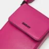 DKNY WINONNA FLAP PHONE CROSSBODY - Phone Case - Lipstick Pink -Bag Haven Store 1c6564c6785a484f825005da674fa4a6