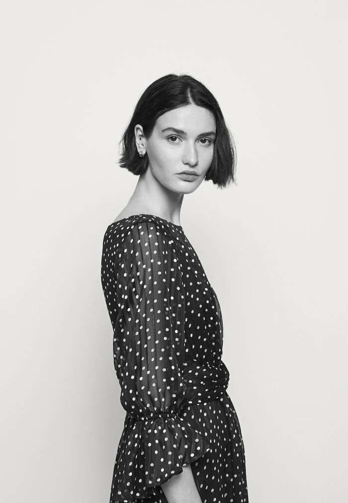 DKNY Day Dress - Midnight/ivory 7 DKNY Day Dress - Midnight/ivory - Image 5