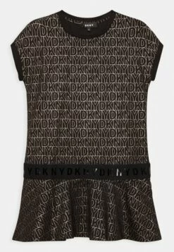 DKNY Jersey Dress - Noir Dore