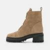 DKNY BARRETT BOOT - Platform Ankle Boots - Warm Taupe -Bag Haven Store 1ef7d8f6de6f43f8a7cd618350f7752c