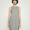 DKNY SIDE TAPED FORM FITTED SHEATH - Jersey Dress - Heather Grey -Bag Haven Store 1f008323b3f74c8b83da503cf9f14c93