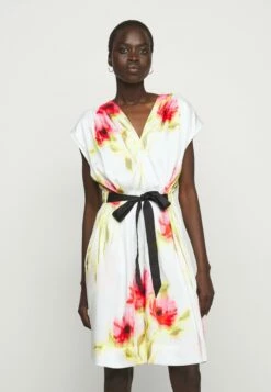 DKNY Day Dress - Ivory/multi