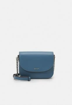 DKNY FELICIA FLAP BODY - Across Body Bag - Coastal Blue