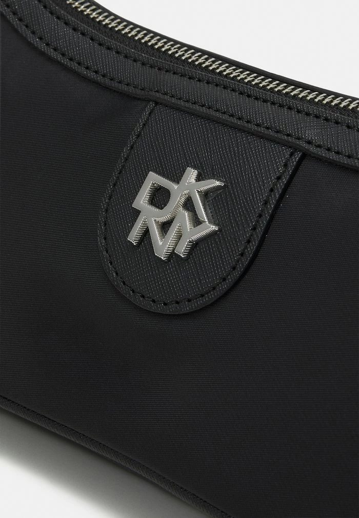 DKNY CAROL - EW BAGUETTE - Handbag - Black/silver-coloured 6 DKNY CAROL - EW BAGUETTE - Handbag - Black/silver-coloured - Image 4