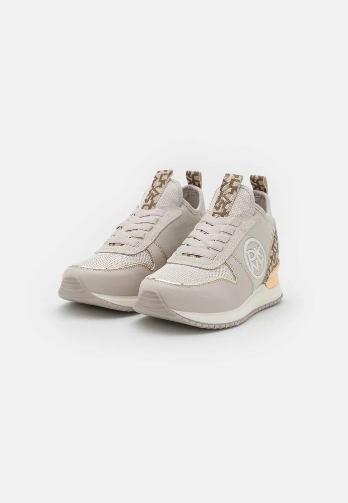DKNY SABATINI LACE UP - Trainers - Vanilla/chino 5 DKNY SABATINI LACE UP - Trainers - Vanilla/chino - Image 3