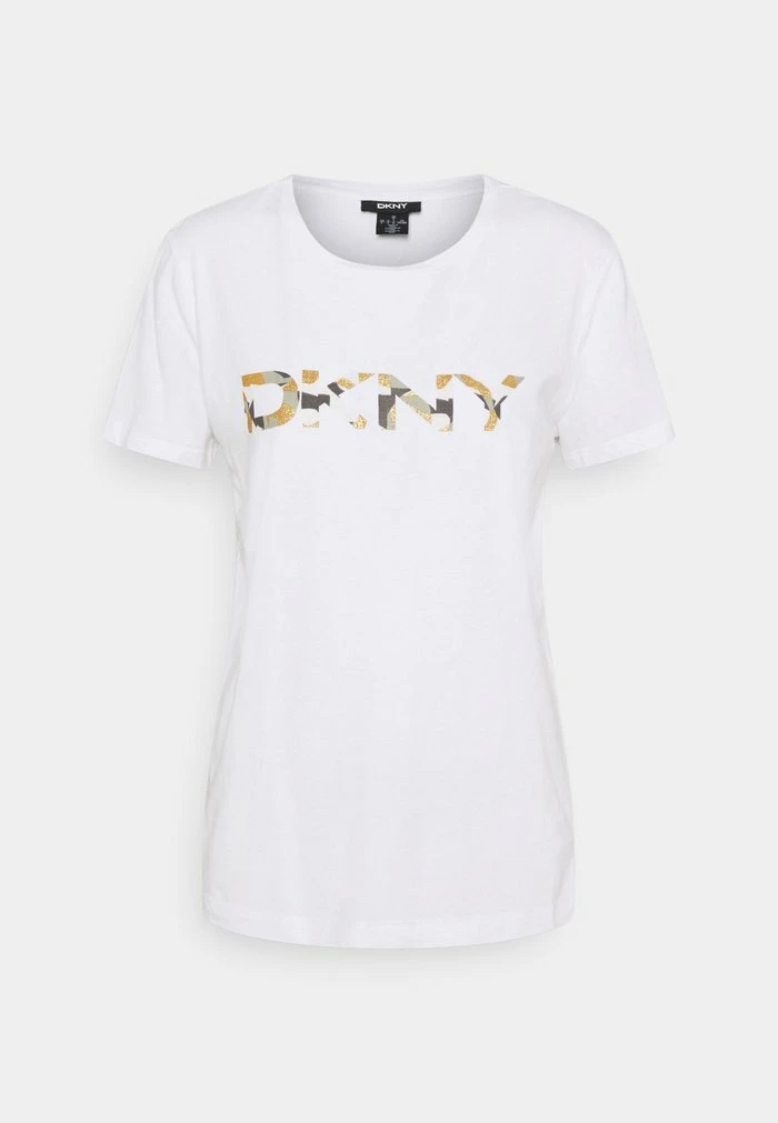 DKNY Print T-shirt - White/ivory/multi 8 DKNY Print T-shirt - White/ivory/multi - Image 6