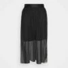 DKNY MIDI PULL ON SKIRT - A-line Skirt - Black -Bag Haven Store 24a258e55876401eabf5baf4d928292a