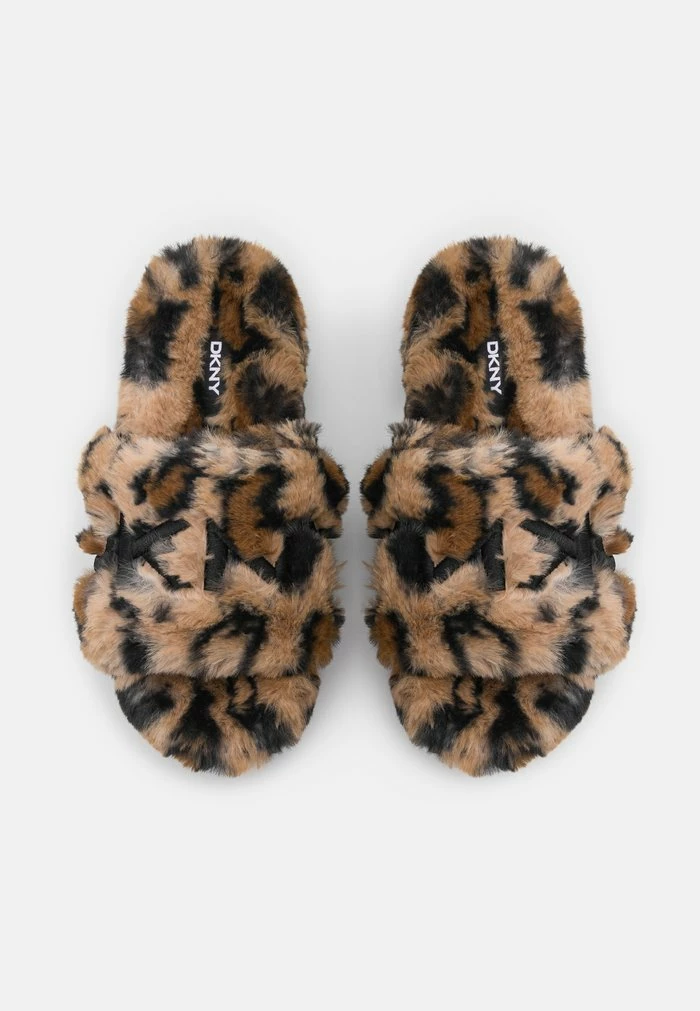 DKNY PALZ SLIDE - Slippers - Camel/multicolor 7 DKNY PALZ SLIDE - Slippers - Camel/multicolor - Image 5