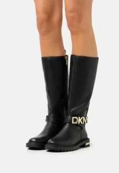 DKNY DELANIE MID - Boots - Black