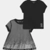 DKNY TEE 2-IN-1 - Print T-shirt - Black 2 DKNY TEE 2-IN-1 - Print T-shirt - Black -Bag Haven Store 2aa2dc605a2e457ab3aaa0d5f27f5768