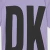 DKNY SHORT SLEEVES TEE - Print T-shirt - Lilac -Bag Haven Store 2ad54b576cb543d280f244310ca56f55