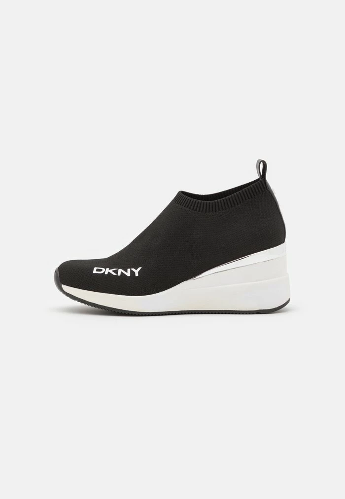 DKNY PARKS WEDGE - Trainers - Black 4 DKNY PARKS WEDGE - Trainers - Black - Image 2