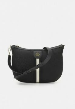 DKNY CAROL SADDLE CBODY - Across Body Bag - Black