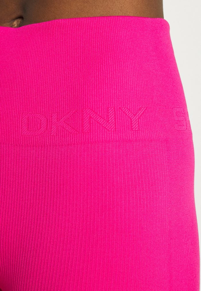 DKNY HIGH WAISTED SEAMLESS - Leggings - Beetroot 7 DKNY HIGH WAISTED SEAMLESS - Leggings - Beetroot - Image 5