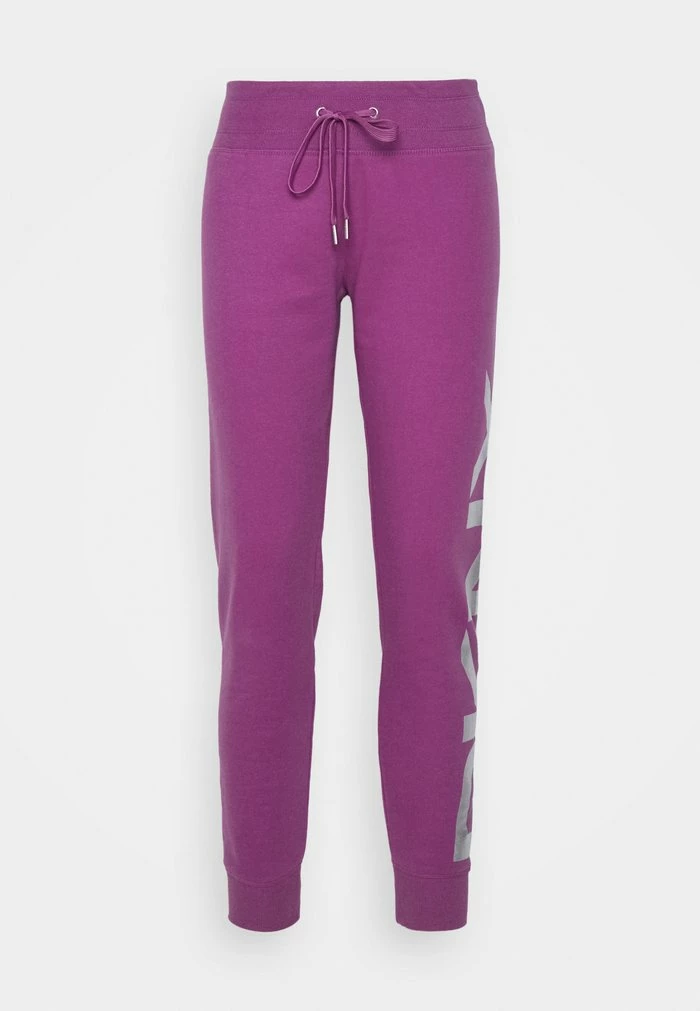 DKNY EXPLODED LOGO - Tracksuit Bottoms - Wild Aster/silver 7 DKNY EXPLODED LOGO - Tracksuit Bottoms - Wild Aster/silver - Image 5