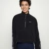 DKNY FLIP LOGO TAPE POLAR HALF ZIP - Fleece Jumper - Black -Bag Haven Store 32efde053f124f2a9a095250c43ba5e4