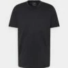 DKNY CREW NECK TEE - Basic T-shirt - Black -Bag Haven Store 33186b92e14e4a91b3024809c6a5b437