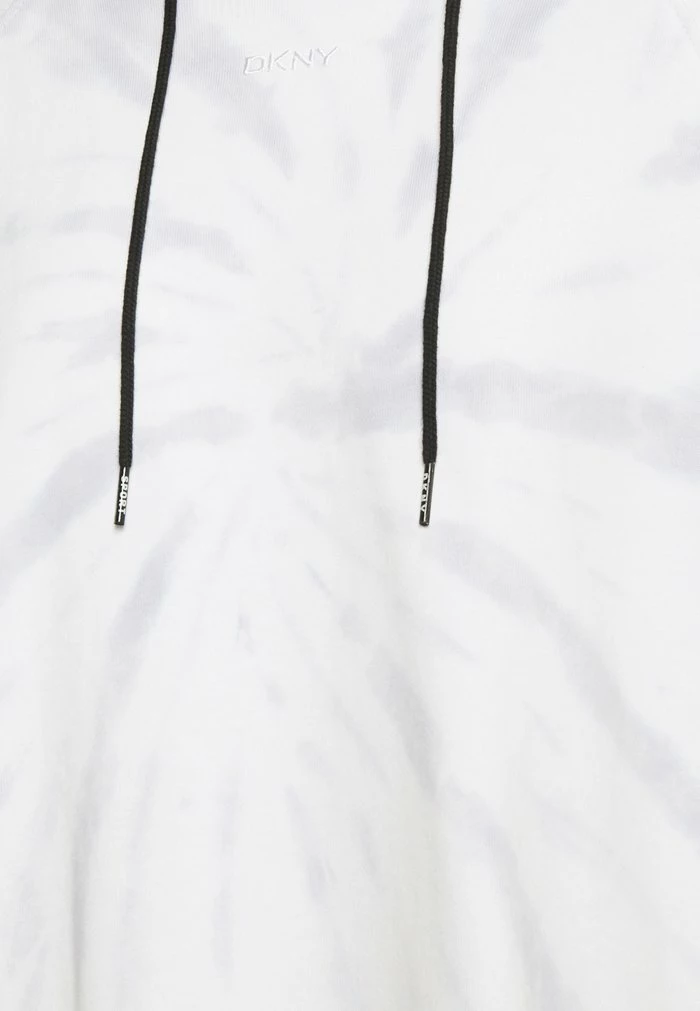 DKNY SPIRAL TIE DYE LOGO CROPPED HOODIE - Hoodie - Pale Blue 5 DKNY SPIRAL TIE DYE LOGO CROPPED HOODIE - Hoodie - Pale Blue - Image 3