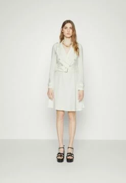 DKNY TRENCH FIT - Day Dress - Ivory