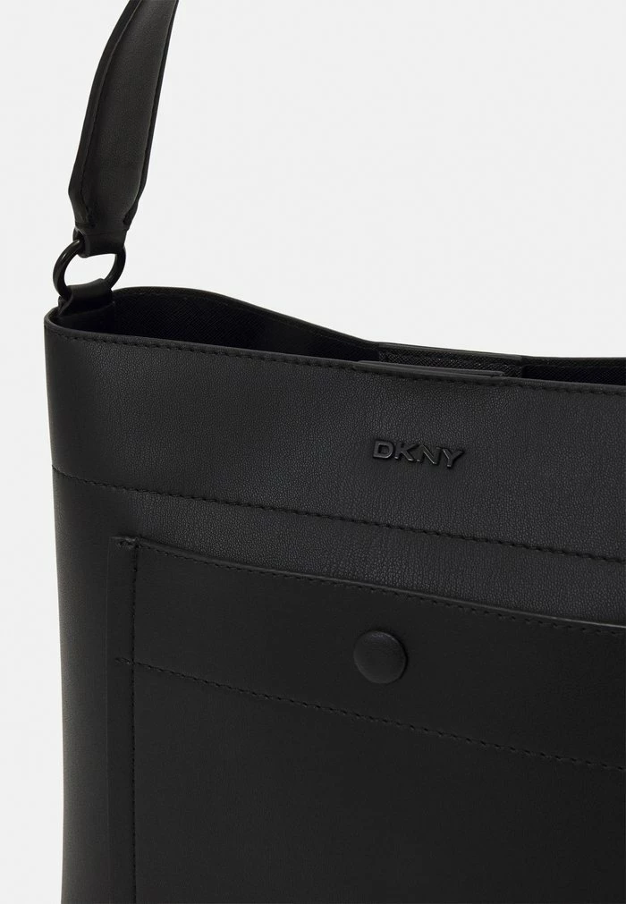 DKNY CRAWFORD - BUCKET - Handbag - Black/gold 7 DKNY CRAWFORD - BUCKET - Handbag - Black/gold - Image 5