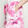 DKNY PULL ON TIE DYE CARGO POCKET - Shorts - White/hyper Pink -Bag Haven Store 39971022d23045c18d2ac3b55043735b