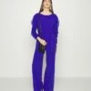 DKNY RUFFLE CASCADE SLEEVE - Jumpsuit - Purple Quartz -Bag Haven Store 3bea74a6411342b3ab1fdf639fb700b2