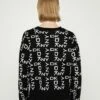 DKNY NECK EXPLODED LOGO SWEATER - Jumper - Black/ivory 10 DKNY NECK EXPLODED LOGO SWEATER - Jumper - Black/ivory -Bag Haven Store 3d7e4ddfc1b24ddb8ecf93ebdabf3a92
