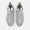DKNY ABBI - Trainers - Silver -Bag Haven Store 40836a9eab6a4e1481582a9ee89c61dd