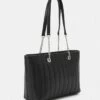 DKNY SEVA TOTE - Handbag - Black/silver-coloured -Bag Haven Store 40db162f3bcc408da6af95f9fa1e0996