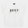 DKNY Print T-shirt - White -Bag Haven Store 433061f0accd4b3f95448ede64e89876